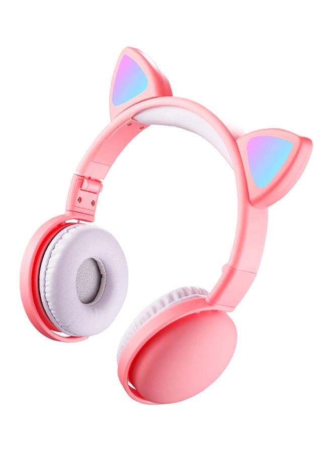 On-Ear Cat Ear Wired Headphone