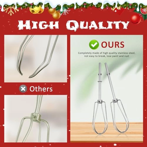 Hand Mixer Beaters - W10490648 2PACK