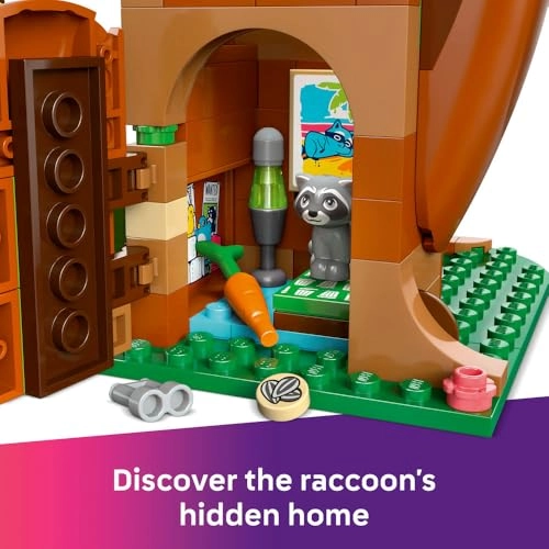 LEGO Friends Friendship Tree House Hangout (42652) - 4 Minidoll 2 Animal Figures