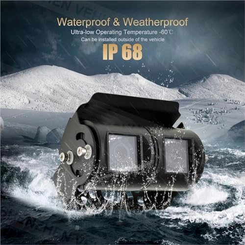 dual lens truck camera kit - Night vision 752*582 pixels