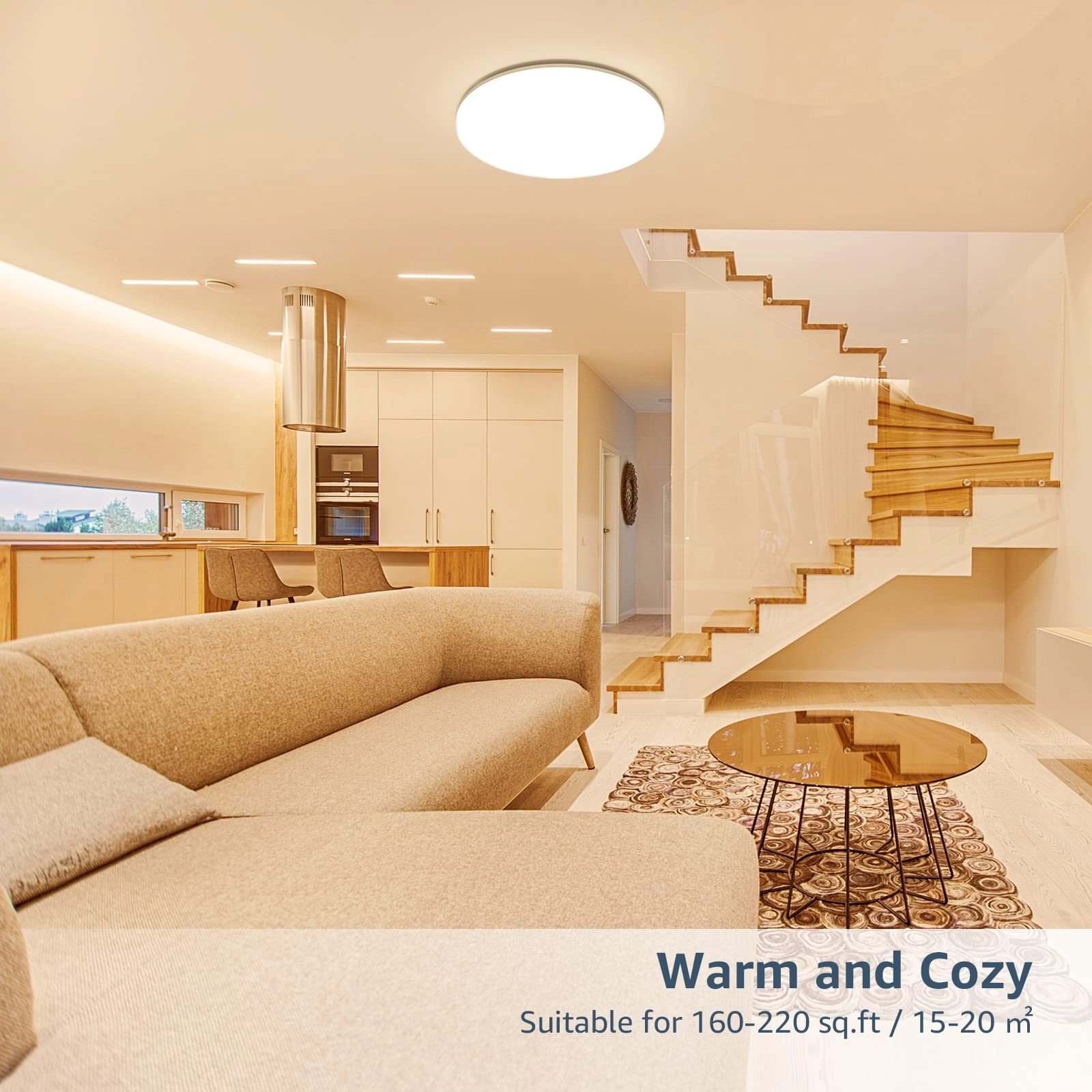 24W LED Ceiling Light - 3000K