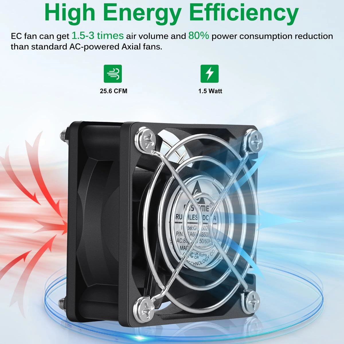 Brushless Cooling Fan - 60mm