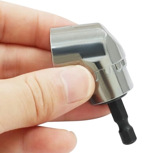 Right Angle Drill Attachment - 140mm 60mm 1/4-inch