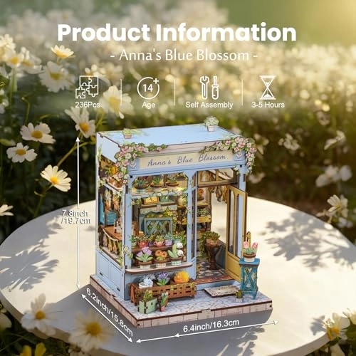 Book Nook Kit - DIY 255PCS Miniature