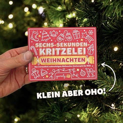 Six Second Doodle Christmas - German 8 years and up