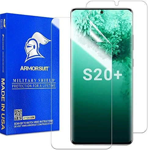 Armor Suit HD Clear Film Screen Protector for Samsung Galaxy S20 Plus (2-Pack)
