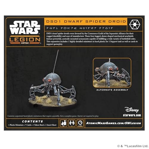 Star Wars: Legion: DSD1 Dwarf Spider Droid Unit Expansion