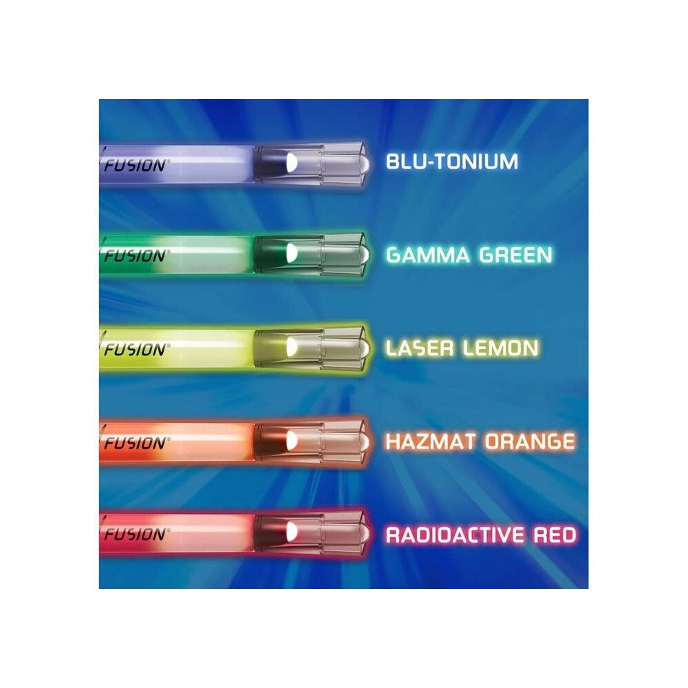 Deep Sea Creatures Glow Fusion - 5 Glow Markers (Red, Orange, Yellow, Green & Blue)