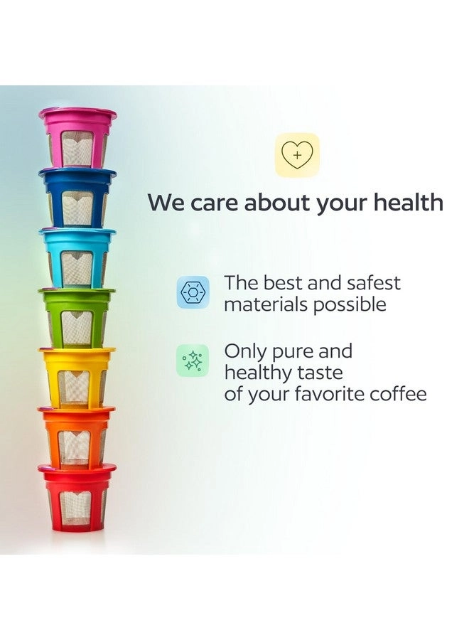 Reusable K Cups - 7 Colors for Keurig