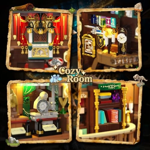 Dinosaur Museum Book Nook - 1100 pcs