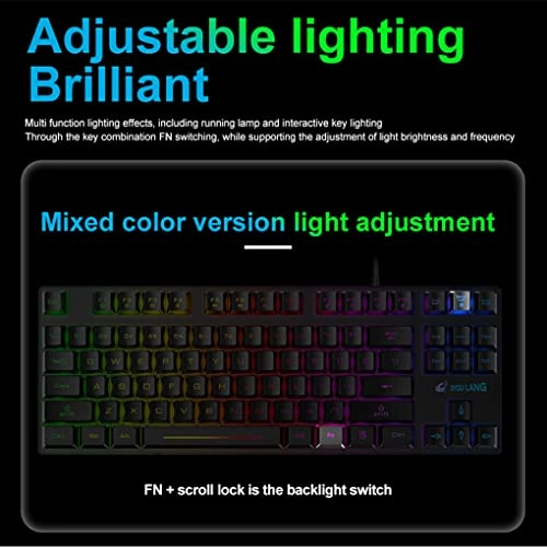 87-Key Mechanical Keyboard - Wired