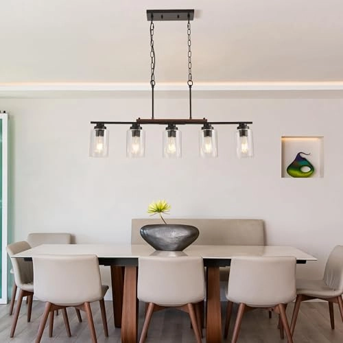 5 Light Chandeliers Ceiling Light - Dimmable