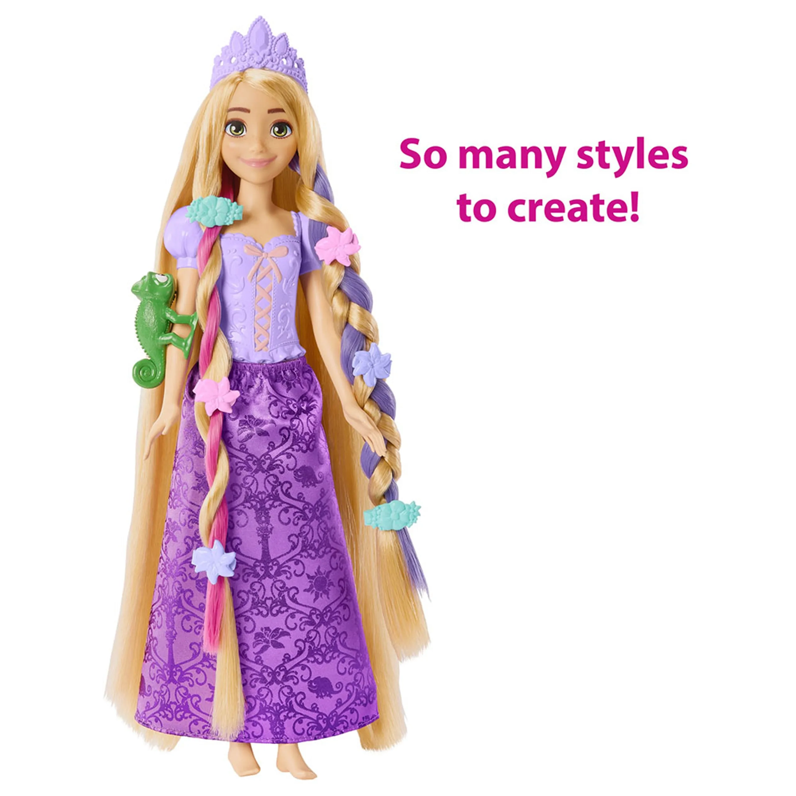 Rapunzel Doll - Fairy Tale Hair Includes Pascal