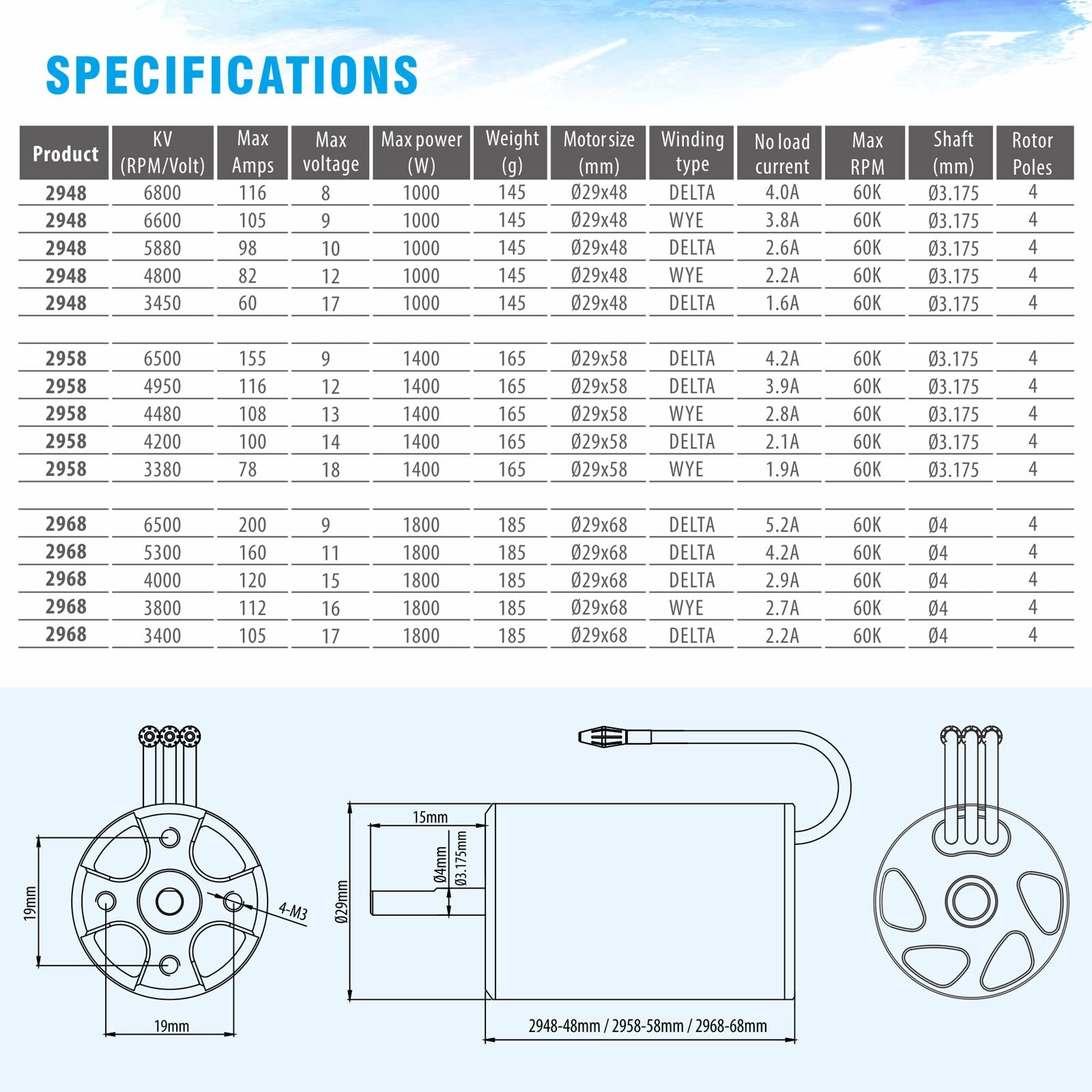 2958 - Brushless