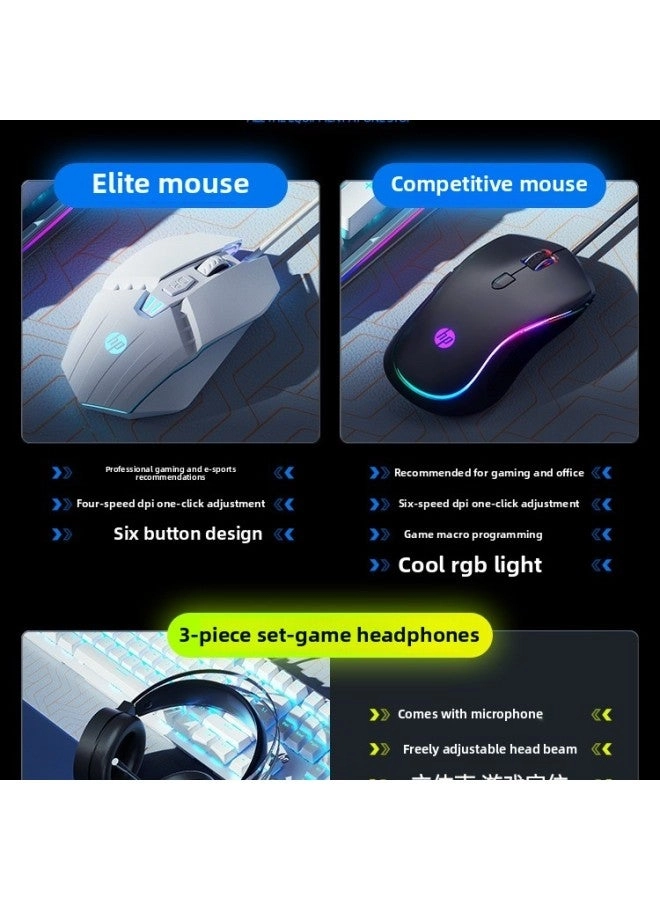 Mechanical Feel - Wired + E-sports Mouse
