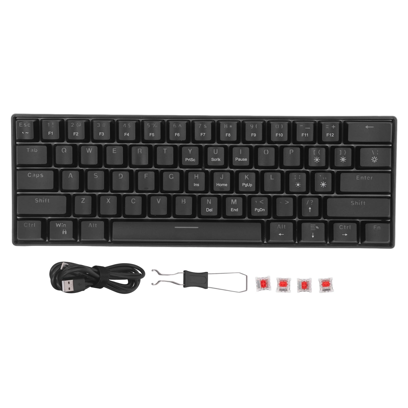 Arithmetix 61 Key Mechanical Gaming Keyboard - Wired