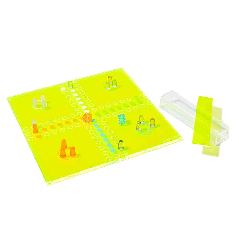 Sunnylife Lucite Ludo - 6 to 13+ years 16 pieces