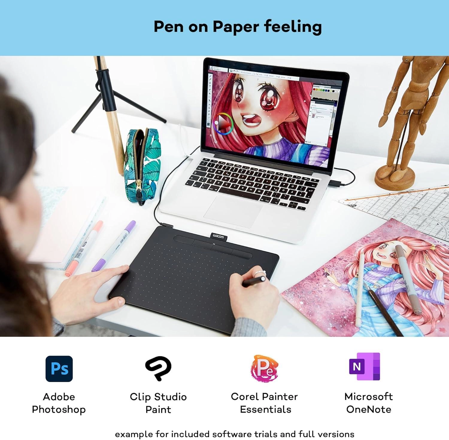 Intuos M - 4096 levels