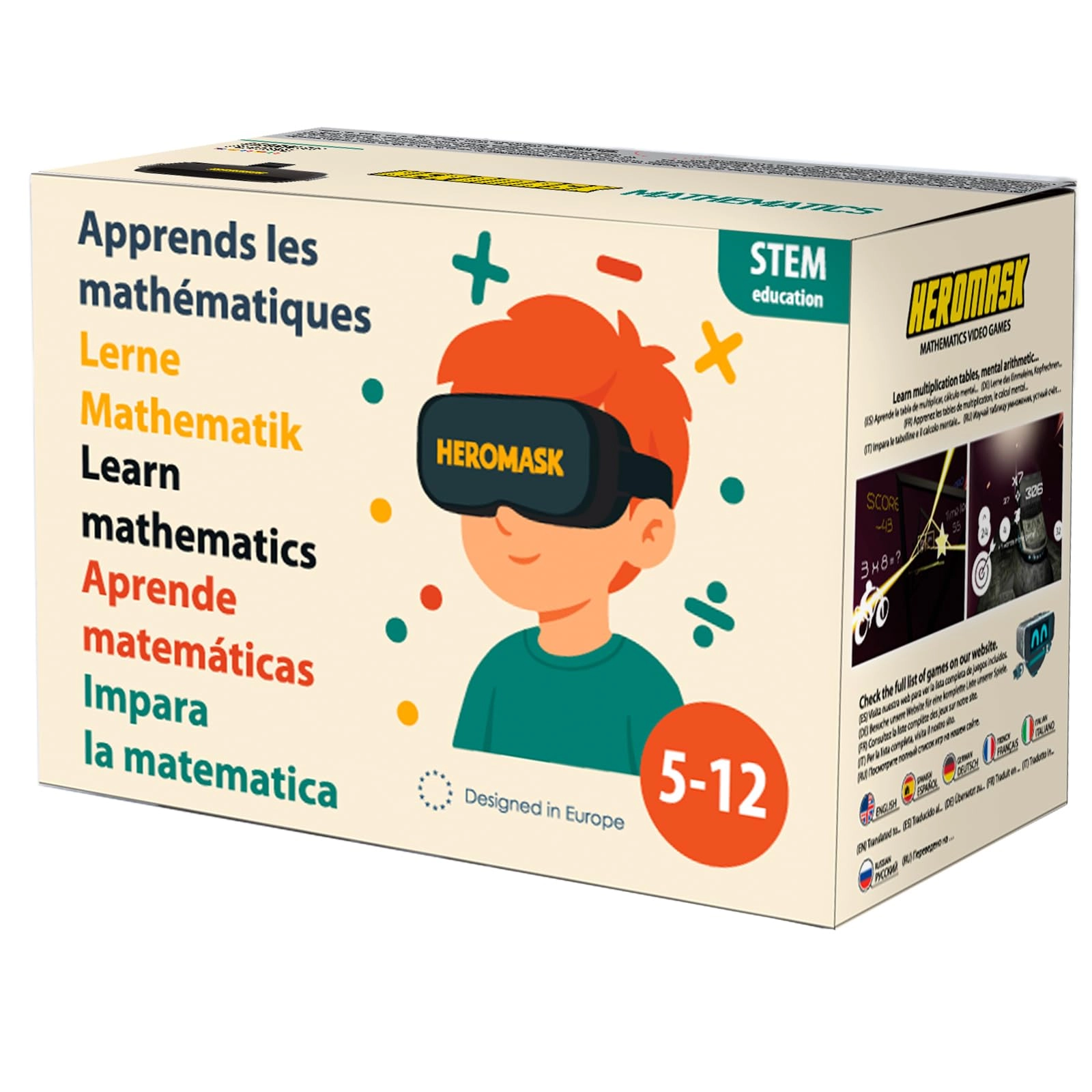 Heromask Children's Virtual Reality Headset - 5 - 12 Years