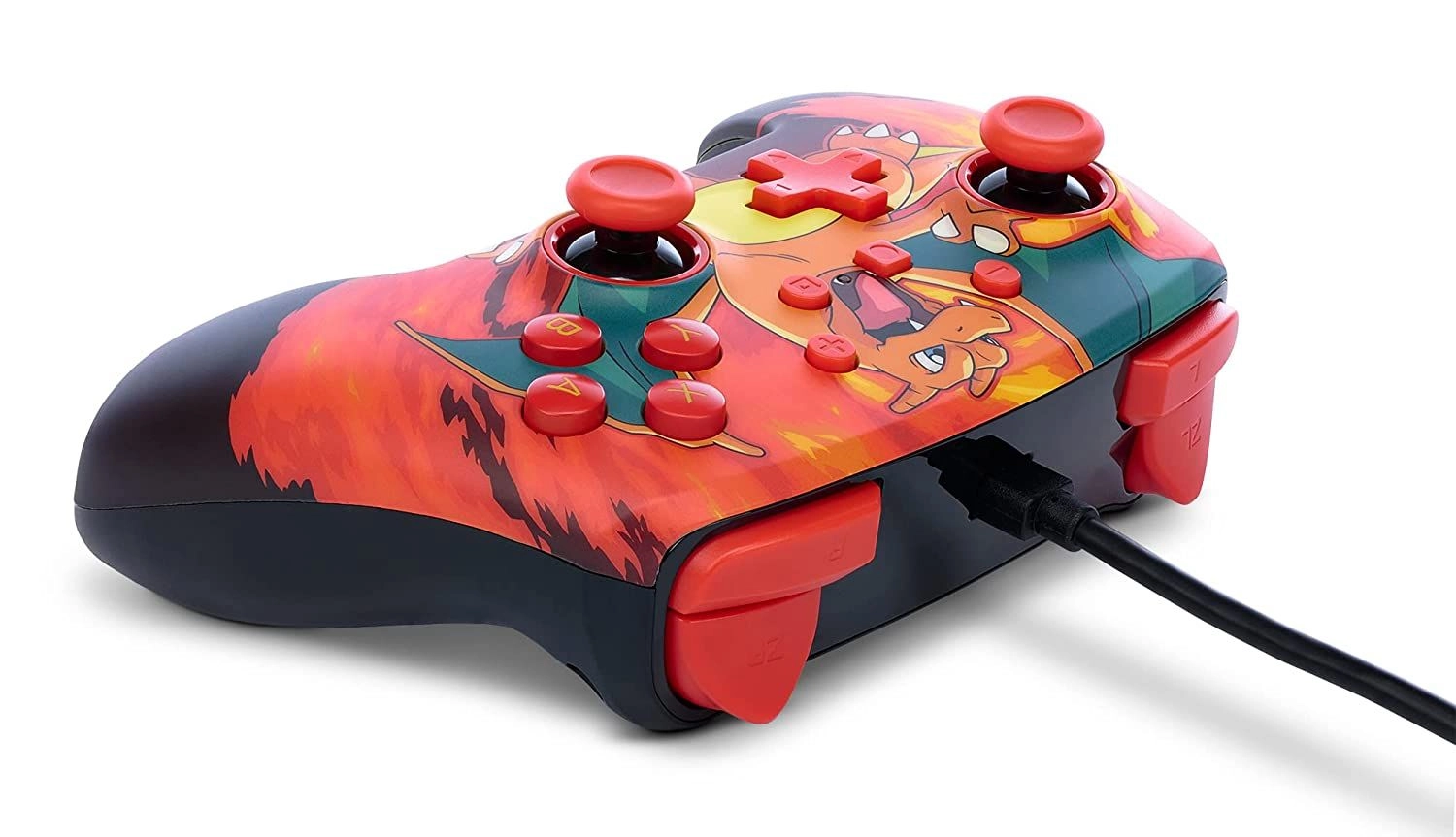 Enhanced Wired Controller - Charizard Firestorm Nintendo Switch