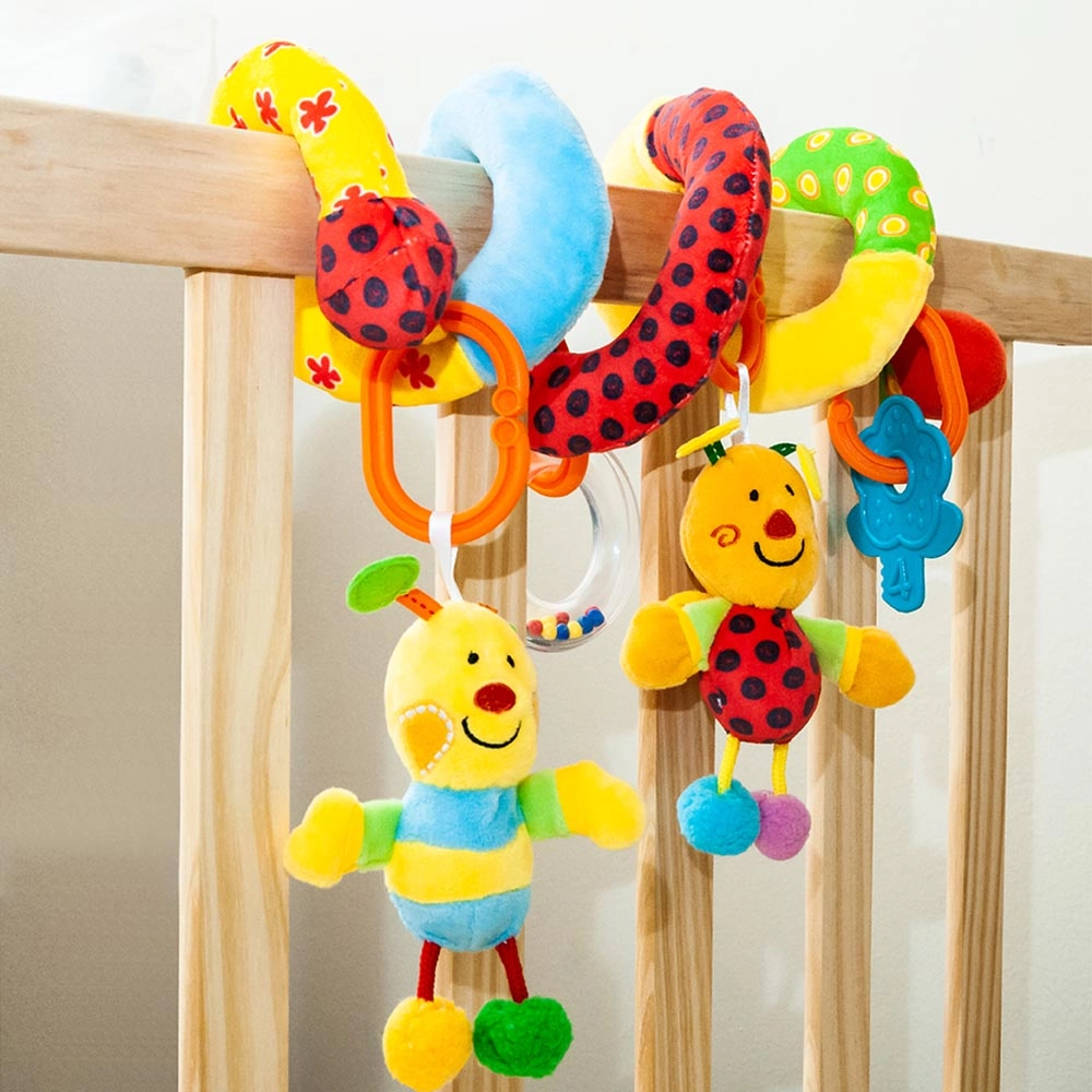 Spiral Activity Hanging Bee Toys - 0 months & above