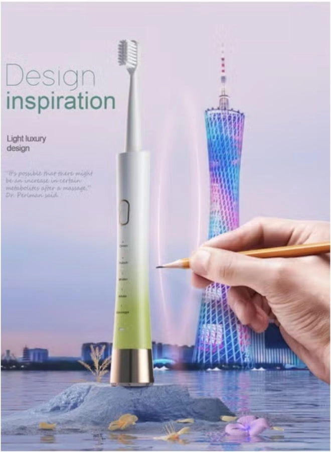 electric powerful toothbrush - 8 Brush Heads 31000 stroke/min