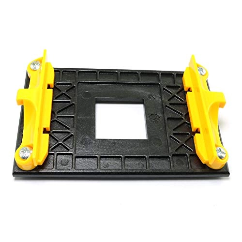 AM4 Retention Bracket & AM4 Back Plate - Yellow Plastic