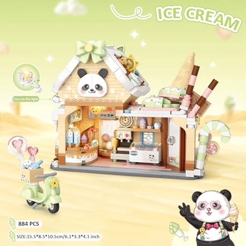 Panda Ice Cream Shop - 844 pcs