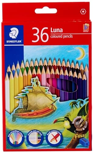 Luna Coloured Pencils - 36 Pcs