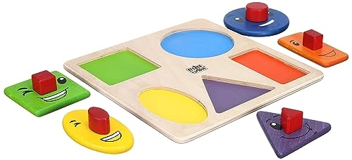 Toddler First Shape Board - 12 months+ 5 pieces