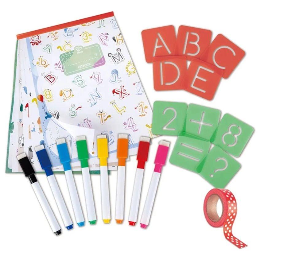 Color Mix Painting + Letters and Numbers Tracing - Suitable for 4 years & above
