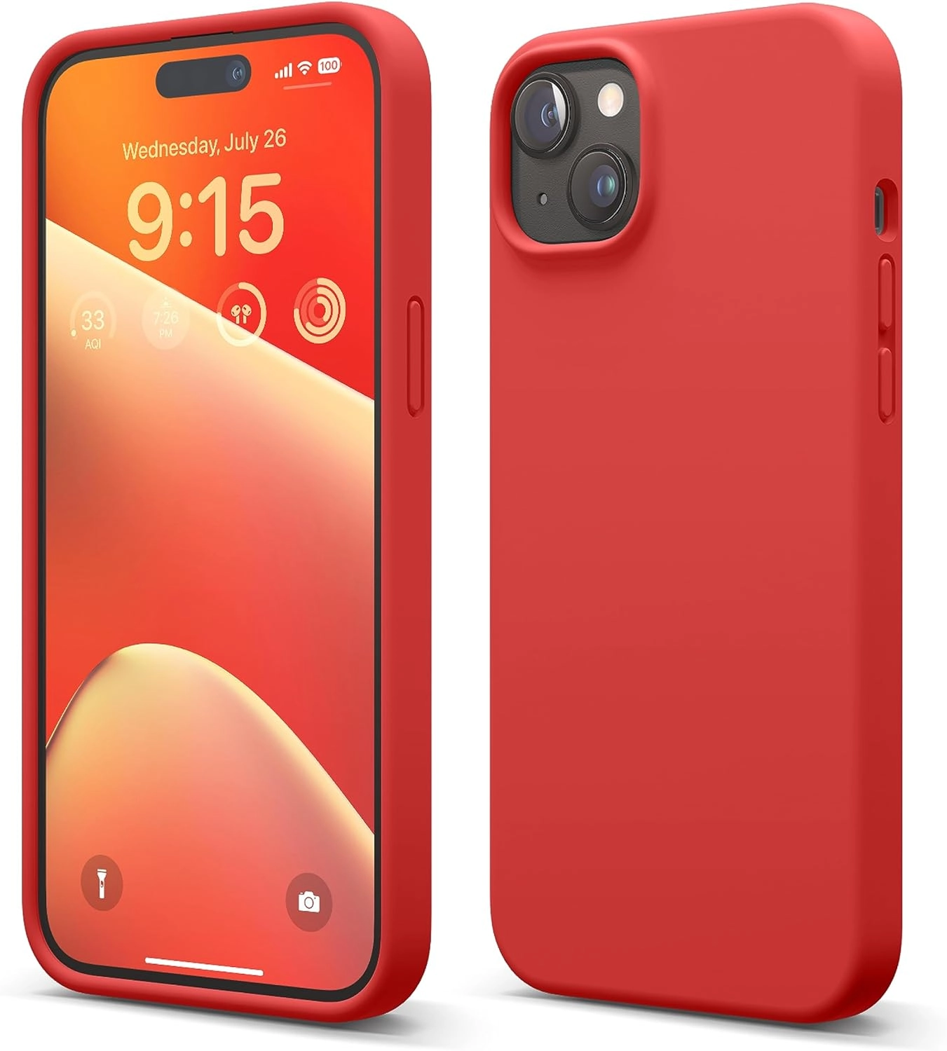 Liquid Silicone case cover for iPhone 15 Plus