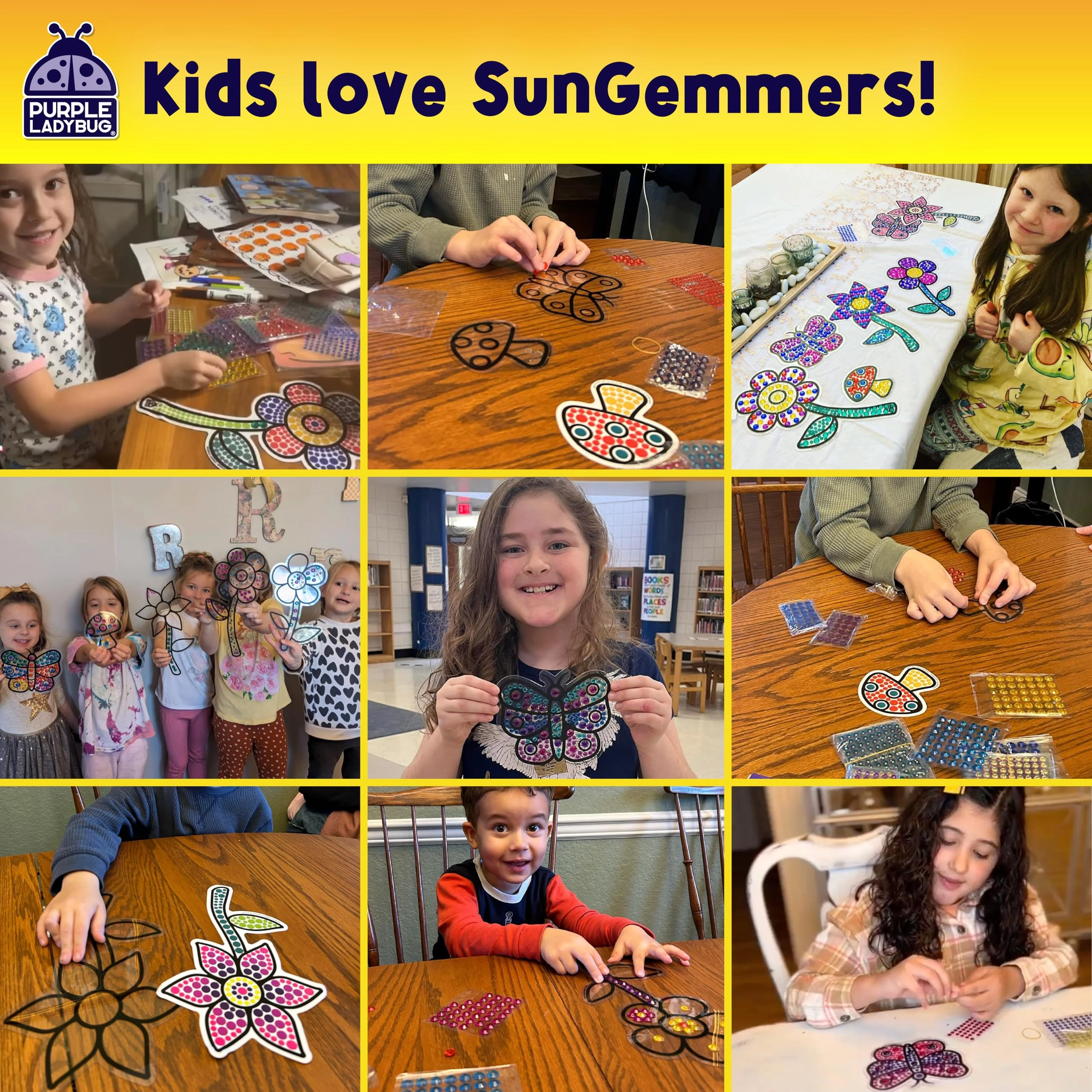 SunGemmers - Enchanting floral designs inspire spring creativity and joy in kids’ crafting adventures. 5