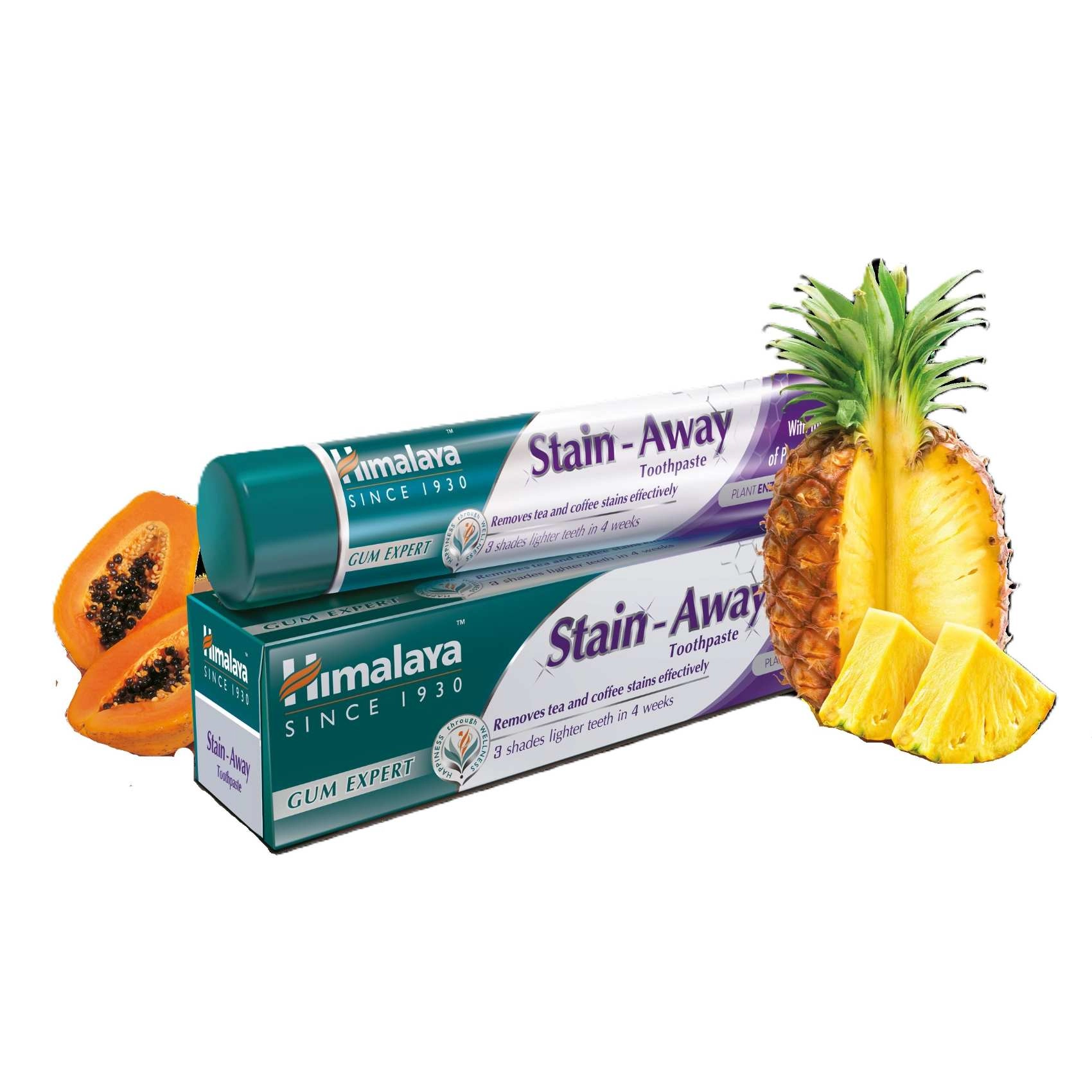 Himalaya Stain Removal papaya and pineapple enzymes Toothpaste 100ml