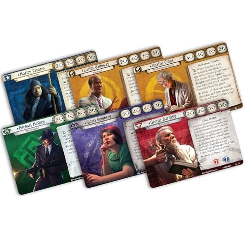 Arkham Horror The Card Game: The Drowned City Investigator Expansion - 6 New Investigators Cooperative LCG