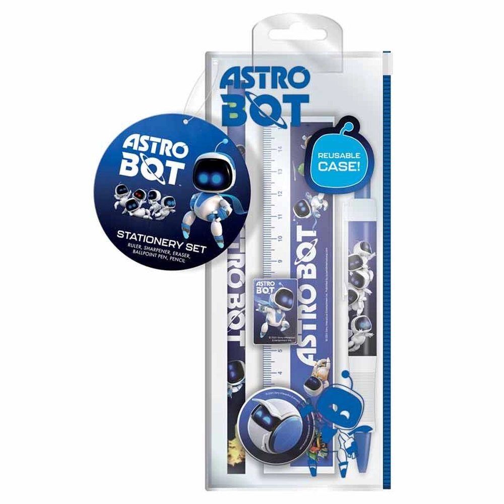 PYRAMID Astro Bot - WHITE Stationery Set