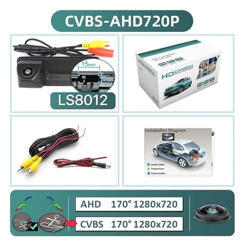 GAF-LS8008 - Top Starlight Night Vision Wire AHD 1080P or 720P