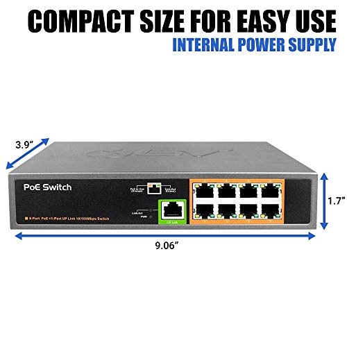 POE-SW801 - 8-ports