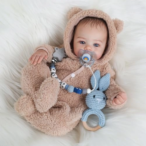 KSBD Reborn Baby Doll - 18 Inch Vinyl Baby Boy Ages 3+