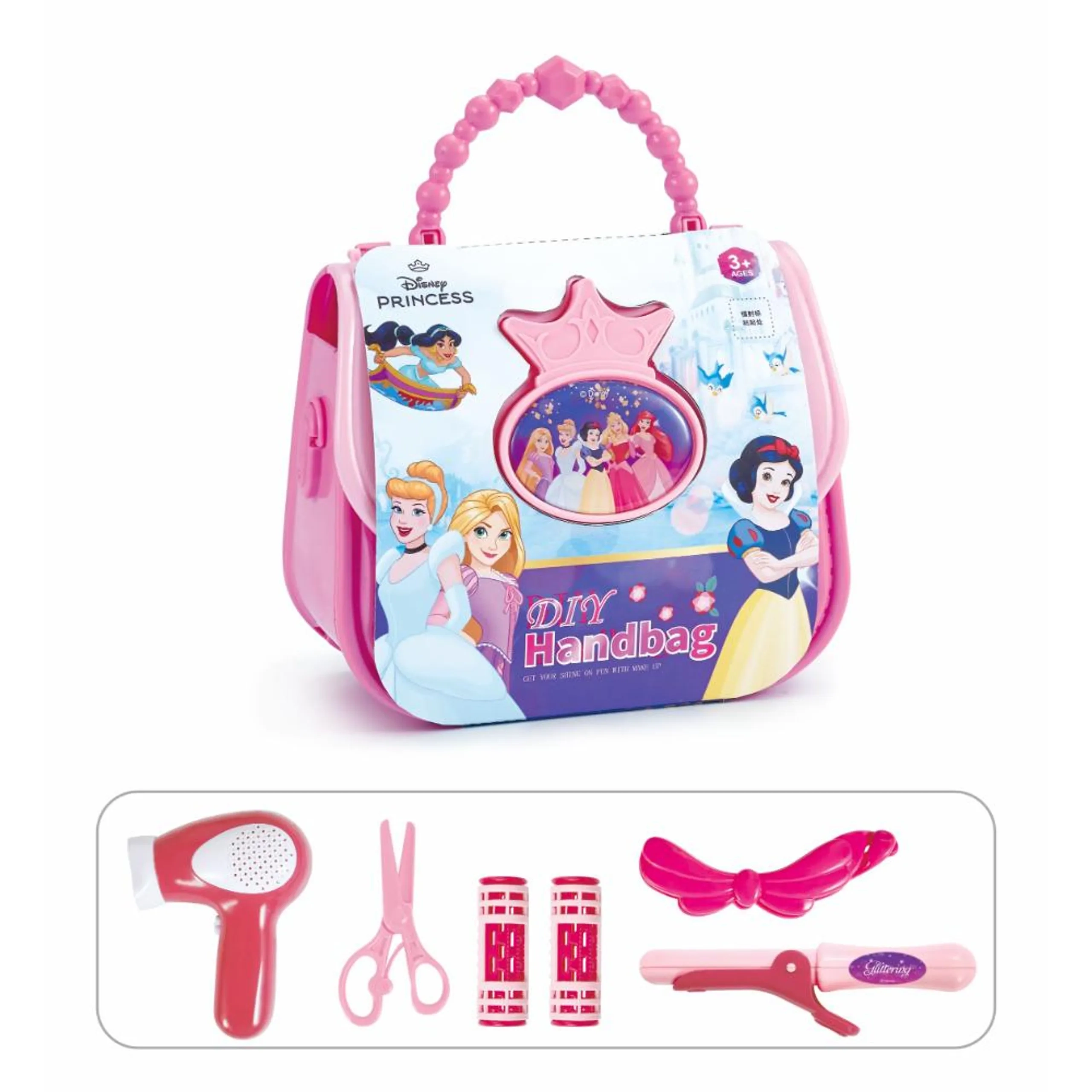 Disney Handbag And Hair Dressing Playset - Ages 3+