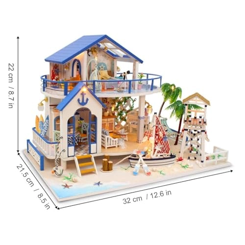 Miniature Dollhouse Kit - Mermaid Princess 1:24 Scale