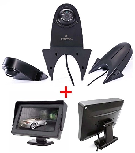 Brake Light Reversing Camera + Rear View Mirror Monitor - Night vision 628 x 586 pixels