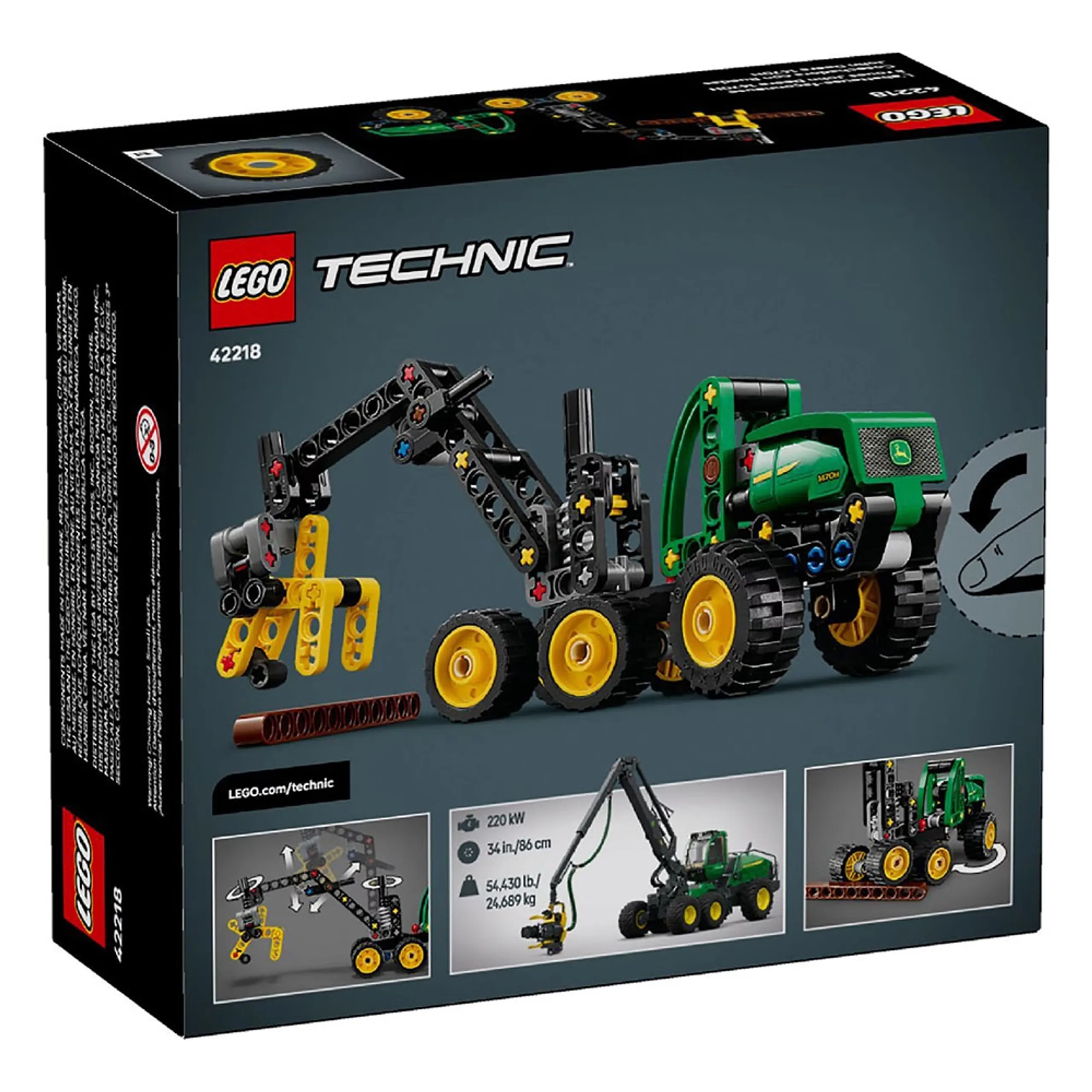 Technic John Deere 1470H Wheeled Harvester - 7+ Years