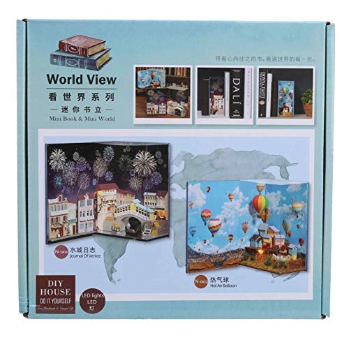 DIY Wooden Miniature House - N-002 hot air balloon