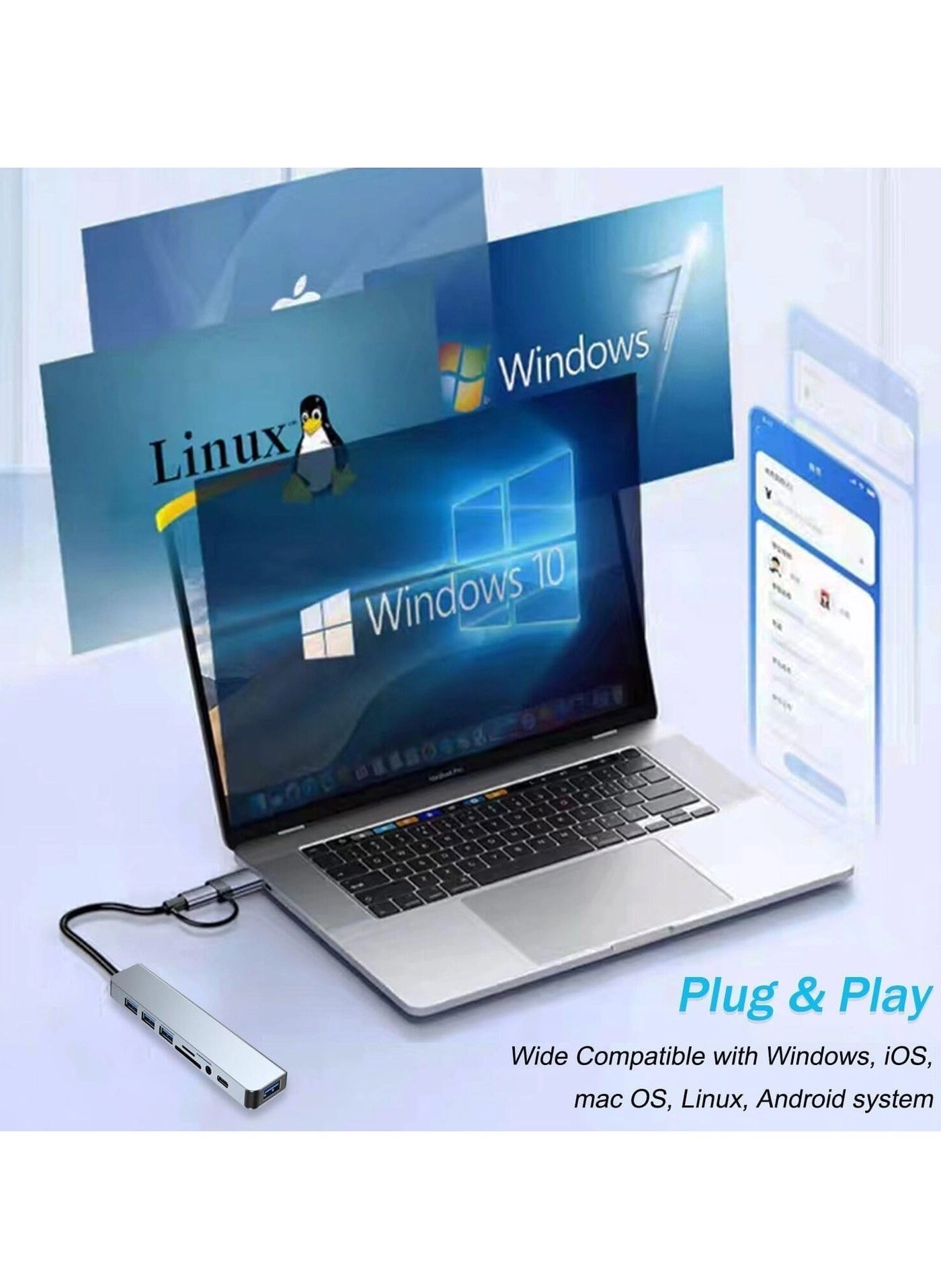 USB C Hub Docking Station