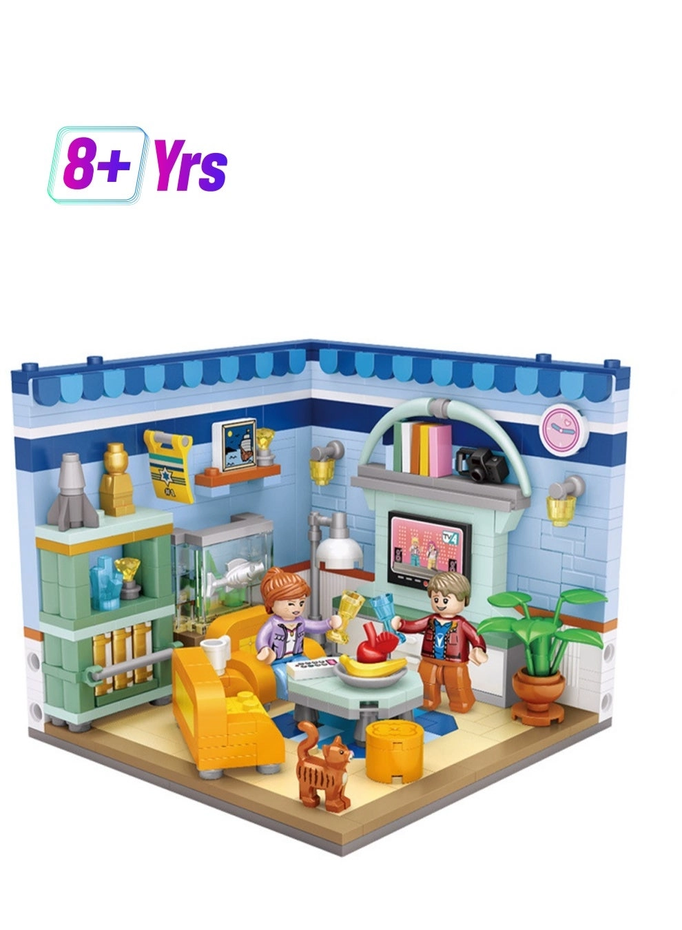 Living Room Model Set - 541 pcs Home Decorations