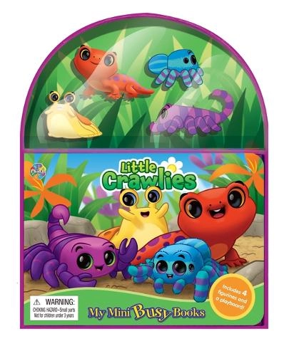 Phidal Publishing Little Crawlies Mini Busy Cloth Book