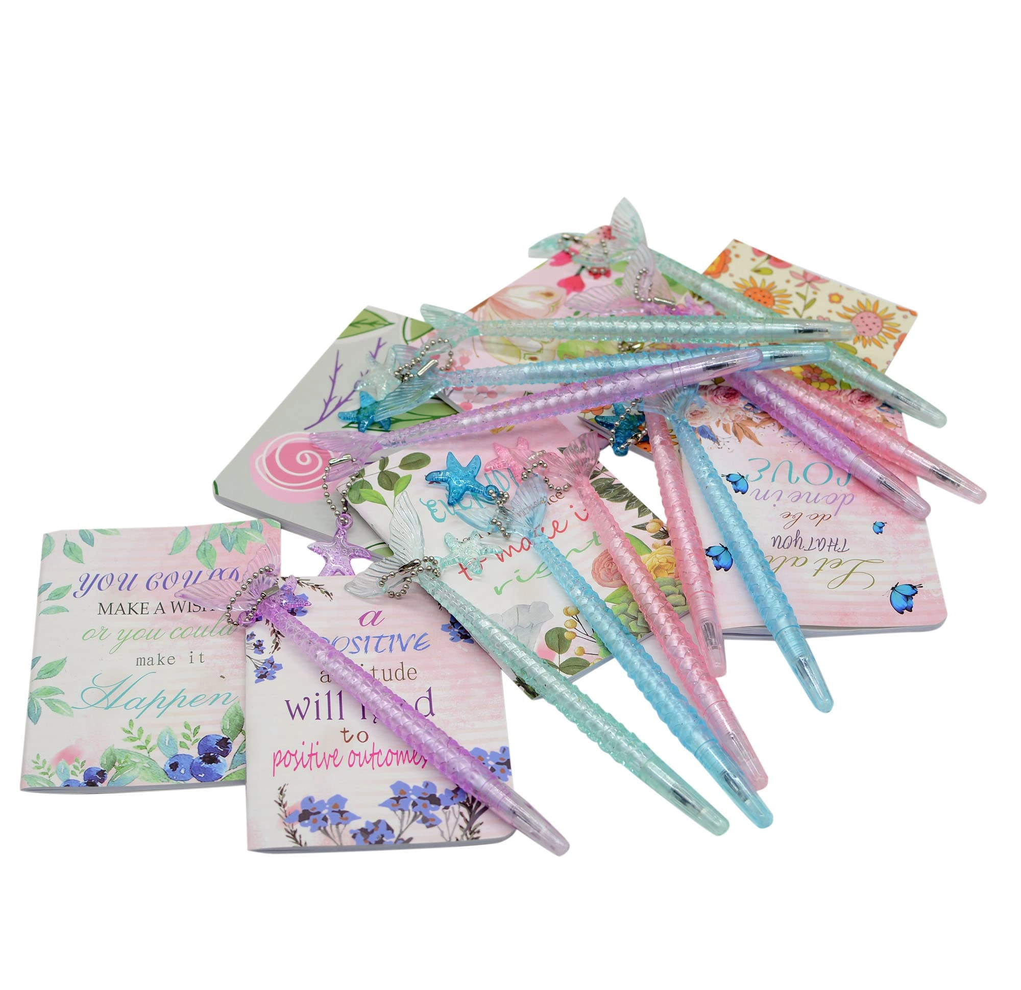 Cute Mermaid Novelty Gel Ink Writing Pens - 12.0 Count 0_5mm