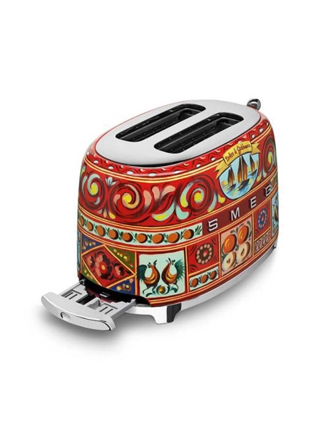 50's Style Retro Toaster - 2 slice(s)