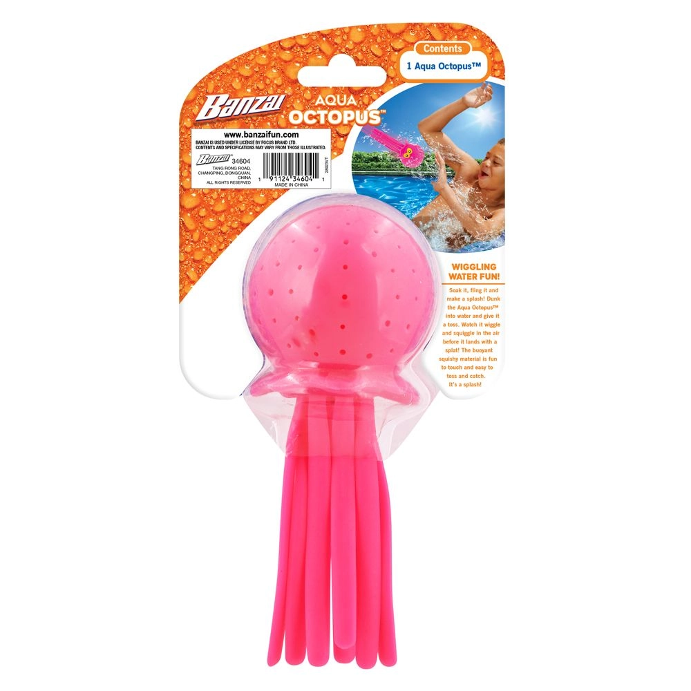 Aqua Octopus - Multi Colour 3+